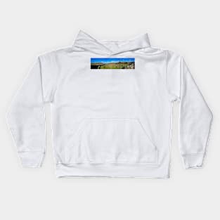 Corfe Castle Panorama Kids Hoodie